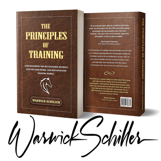 The Principles of Training - Paperback - Signed and Personalized from Warwick - Ships March 7th